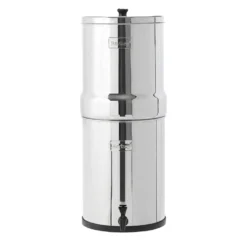 Purificateur d'eau Berkey Imperial en acier inoxydable, système de filtration à gravité pour une eau pure et propre à la maison